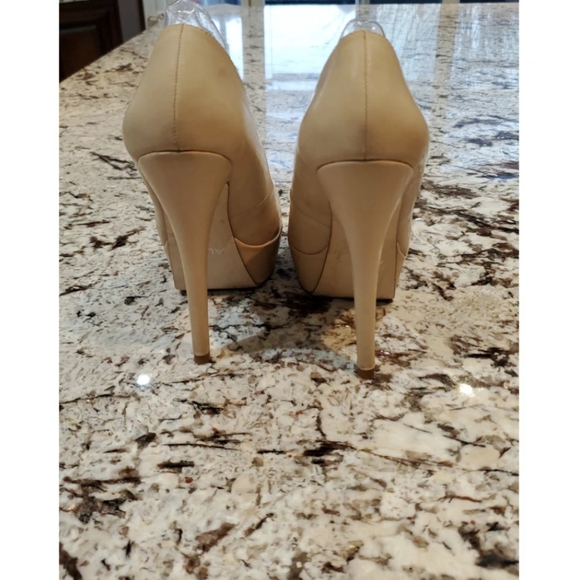 Aldo beige leather heels - Picture 5 of 5